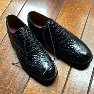 Brand New Classic Grenson Black Brogue Men's Shoes